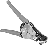 Image of Product. Front orientation. Wire and Cable Strippers. Squeeze-and-Strip Coaxial Cable Strippers.