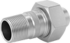 Low-Pressure Threaded Pipe Fittings for Joining Dissimilar Metals