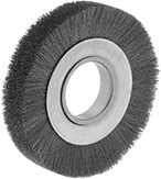 Image of Product. Front orientation. Wheel Brushes. Wheel Brushes, For Use With Bench and Pedestal Grinders.