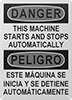 Machine and Equipment Operation Signs
