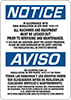 Lockout Signs