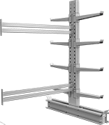 Image of Product. Front orientation. Pipe Racks. Extra Heavy Duty Pipe Racks, 2 Usable Sides, Add-On Units.