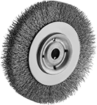 Image of Product. Front orientation. Wheel Brushes. Nonsparking Wheel Brushes .