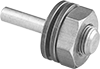 Wheel Brush Arbors