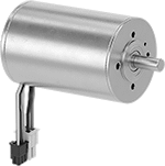 Image of Product. Front orientation. Electric Motors. Brushless DC Motors, Round Face.