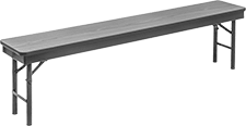 Image of Product. Front orientation. Benches. Folding Benches, Style B.