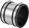 Low-Pressure Stainless Steel Clamp-On Pipe Fittings