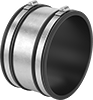 Low-Pressure Stainless Steel Clamp-On Pipe Fittings