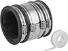 Low-Pressure Clamp-On Connectors for Chemical Waste