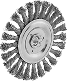 Image of Product. Front orientation. Wheel Brushes. Long-Lasting Fast- and Aggressive-Cleaning Wheel Brushes .