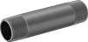 Standard-Wall Galvanized Iron and Steel Threaded Pipe Nipples and Pipe