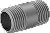 Standard-Wall Galvanized Iron and Steel Threaded Pipe Nipples and Pipe