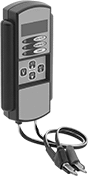 Image of Product. Front orientation. Battery Testers. DC Voltage and Conductivity Testers for Large-Cell Batteries.