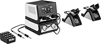 Image of Product. Soldering, Desoldering. Front orientation. Soldering and Desoldering Stations. Multichannel Soldering and Desoldering Stations, WXsmart Series, Model Number WXS2020.