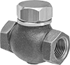 High-Temperature Threaded Check Valves for Oil and Fuel
