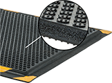 Image of Product. Front orientation. Contains Inset. Floor Mats. Wear-Resistant Antifatigue Floor Mats, Style F.