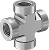 Precision Extreme-Pressure Stainless Steel Threaded Pipe Fittings