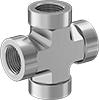 Precision Extreme-Pressure Stainless Steel Threaded Pipe Fittings