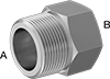 Precision Extreme-Pressure Stainless Steel Threaded Pipe Fittings