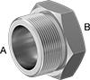 Precision Extreme-Pressure Stainless Steel Threaded Pipe Fittings