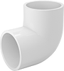 Standard-Wall Plastic Pipe Fittings for Water