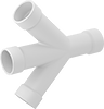 Standard-Wall Plastic Pipe Fittings for Water