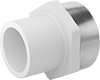 Thick-Wall Plastic Pipe Fittings for Water