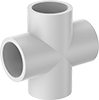 Standard-Wall Plastic Pipe Fittings for Water