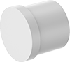 Image of Product. Male. Front orientation. Pipe and Fittings. Standard-Wall Plastic Pipe Fittings for Water, Plugs, Cement Socket Male.