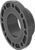 Thick-Wall Plastic Pipe Flanges for Water