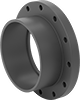 Thick-Wall Plastic Pipe Flanges for Water