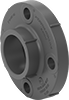 Thick-Wall Plastic Pipe Flanges for Water