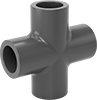 Thick-Wall Plastic Pipe Fittings for Water
