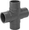Thick-Wall Plastic Pipe Fittings for Water