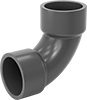 Thick-Wall Plastic Pipe Fittings for Water