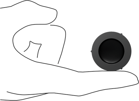 Image of Product. Side1 orientation. Contains SizingReference. Thick-Wall PVC Plastic Pipe Fitting for Water, Cap, 1/2 Pipe Size Socket-Connect Female.