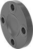Thick-Wall Plastic Pipe Flanges for Water
