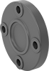 Thick-Wall Plastic Pipe Flanges for Water