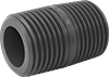 Thick-Wall Plastic Pipe Nipples and Pipe for Water
