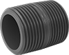 Thick-Wall Plastic Pipe Nipples and Pipe for Water