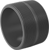 Thick-Wall Plastic Pipe Nipples and Pipe for Water