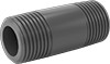 Thick-Wall Plastic Pipe Nipples and Pipe for Water