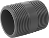 Thick-Wall Plastic Pipe Nipples and Pipe for Water