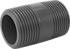 Thick-Wall Plastic Pipe Nipples and Pipe for Water