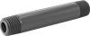 Thick-Wall Plastic Pipe Nipples and Pipe for Water