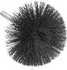 Low-Scratch Brushes with Shank for Closed-End Holes