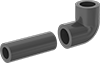 Thick-Wall Plastic Pipe and Pipe Fittings for Water