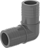 Polypropylene Barbed Pipe Fittings for Chemicals