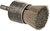 End Brushes with Shank for Tight Spaces
