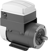 Image of Product. Front orientation. Electric Motors. Programmable Base/Face-Mount Speed-Control Motors.